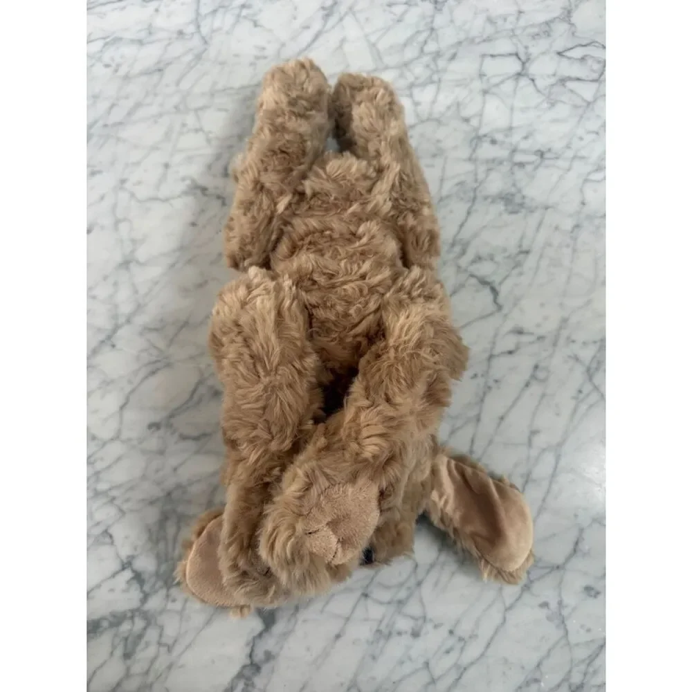 Pottery Barn Kids Labradoodle Plush Tan Puppy Dog Toy Medium Soft Cuddly Pet